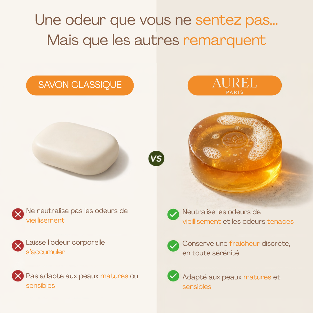 Savon Déodorant au Kaki | AUREL PARIS