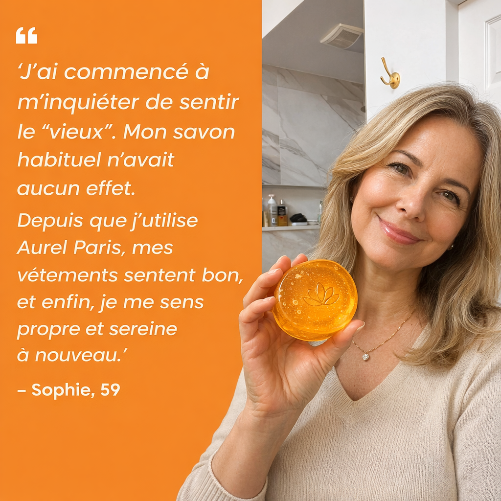 Savon Déodorant au Kaki | AUREL PARIS