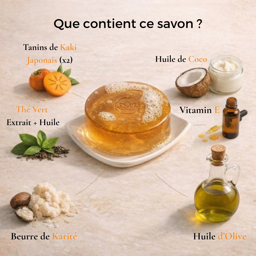 Savon Déodorant au Kaki | AUREL PARIS